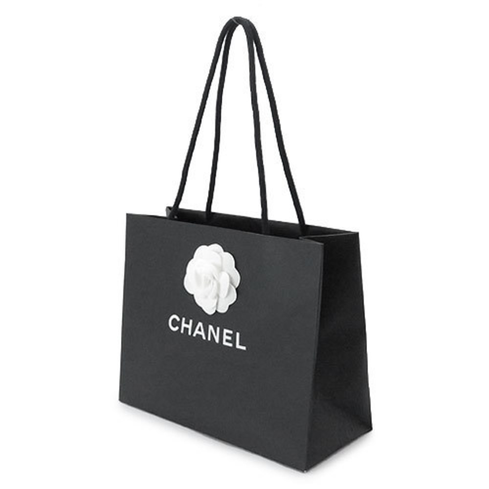 CHANEL Paper Bag Shopper Camellia